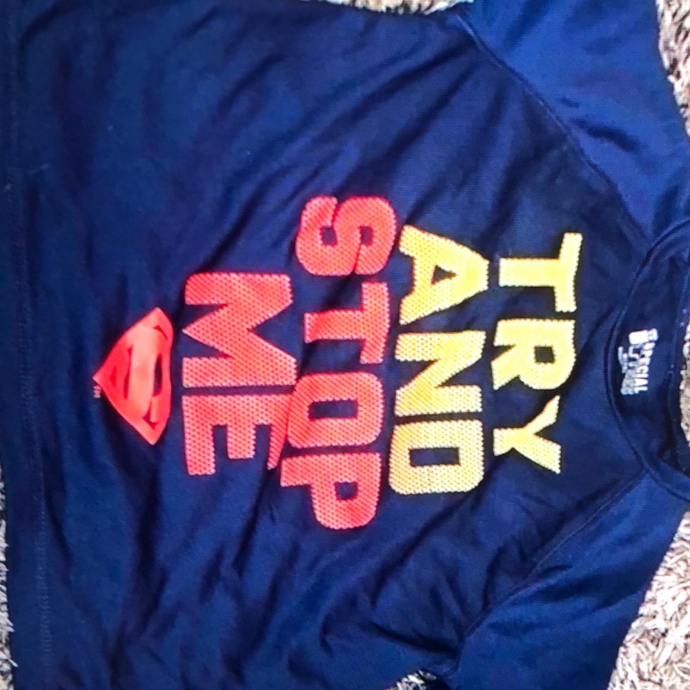 Crazy 8 Superman see pic Dri fit material